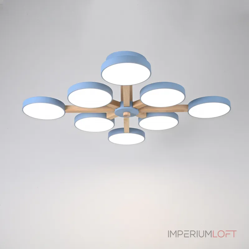 Потолочная люстра TURNA L8 Blue