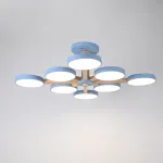 Потолочная люстра TURNA L8 Blue