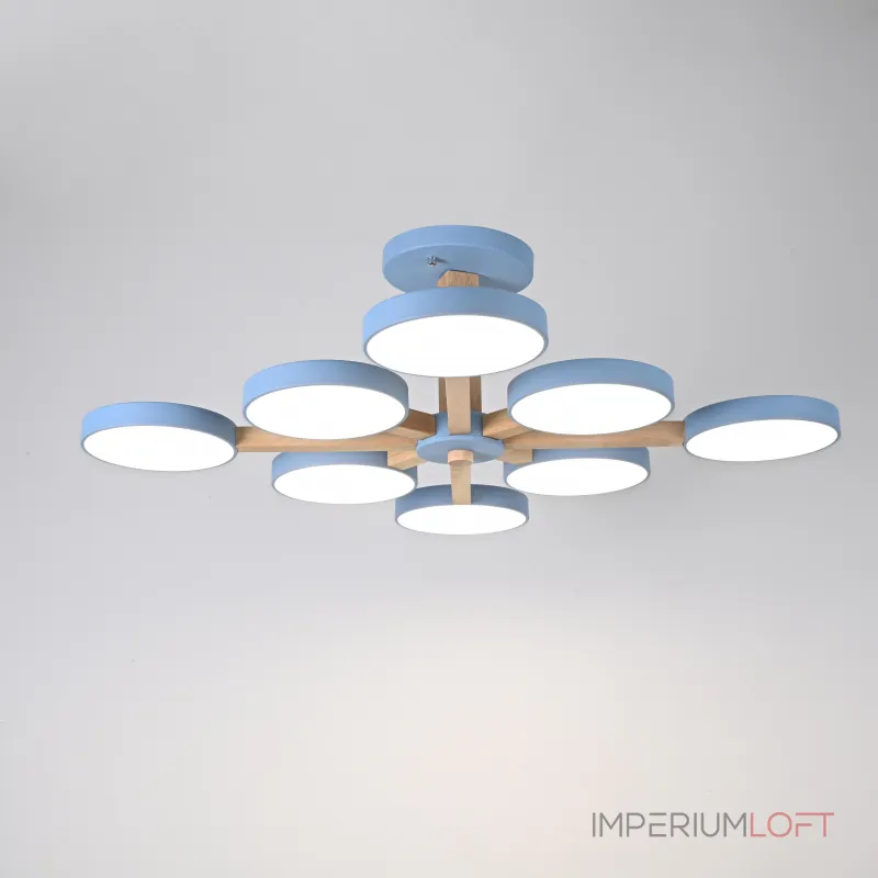 Потолочная люстра TURNA L8 Blue