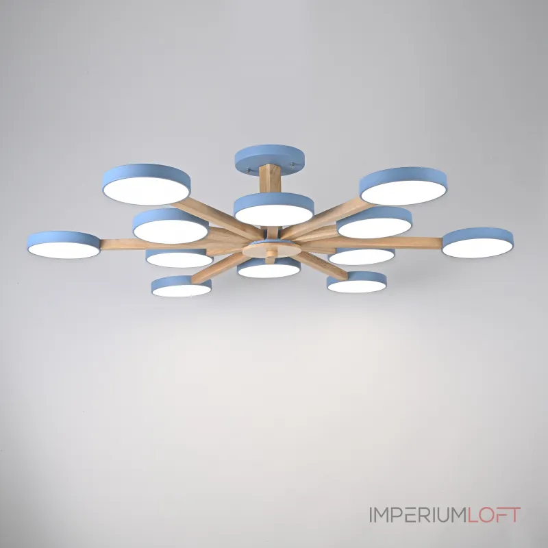 Потолочная люстра TURNA L12 Blue