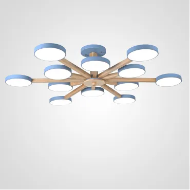 Потолочная люстра TURNA L12 Blue