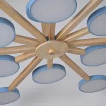 Потолочная люстра TURNA L12 Blue