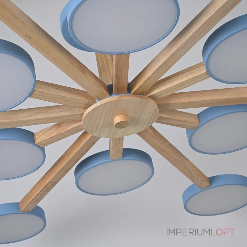 Потолочная люстра TURNA L12 Blue