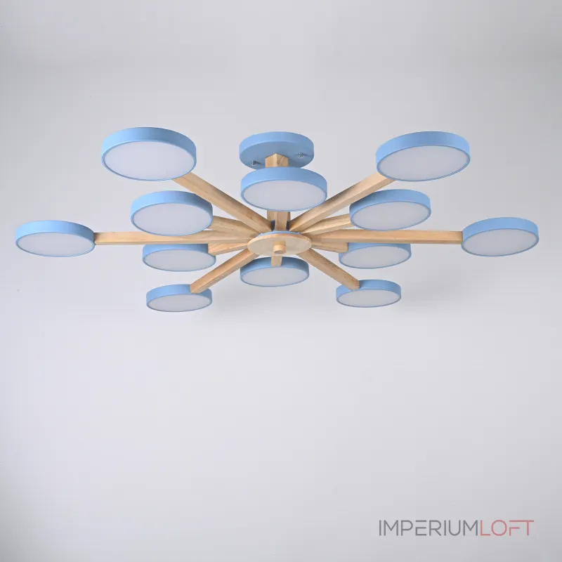 Потолочная люстра TURNA L12 Blue