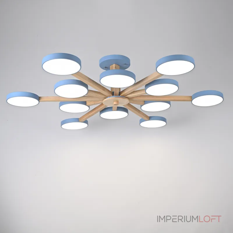 Потолочная люстра TURNA L12 Blue