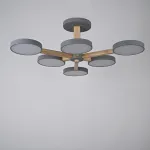 Потолочная люстра TURNA L6 Grey