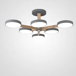 Потолочная люстра TURNA L6 Grey Потолочная люстра TURNA L6 Grey