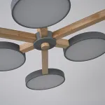 Потолочная люстра TURNA L6 Grey