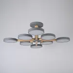 Потолочная люстра TURNA L8 Grey