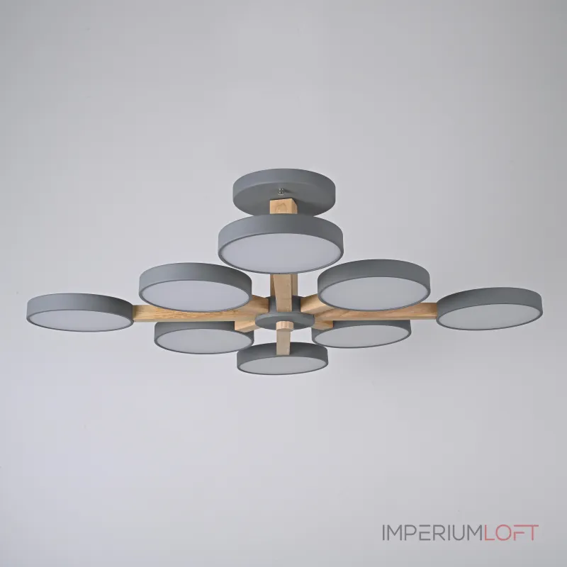 Потолочная люстра TURNA L8 Grey