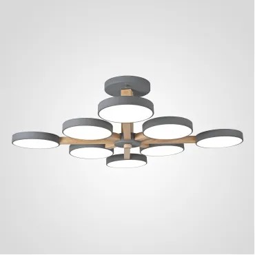 Потолочная люстра TURNA L8 Grey