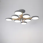 Потолочная люстра TURNA L8 Grey