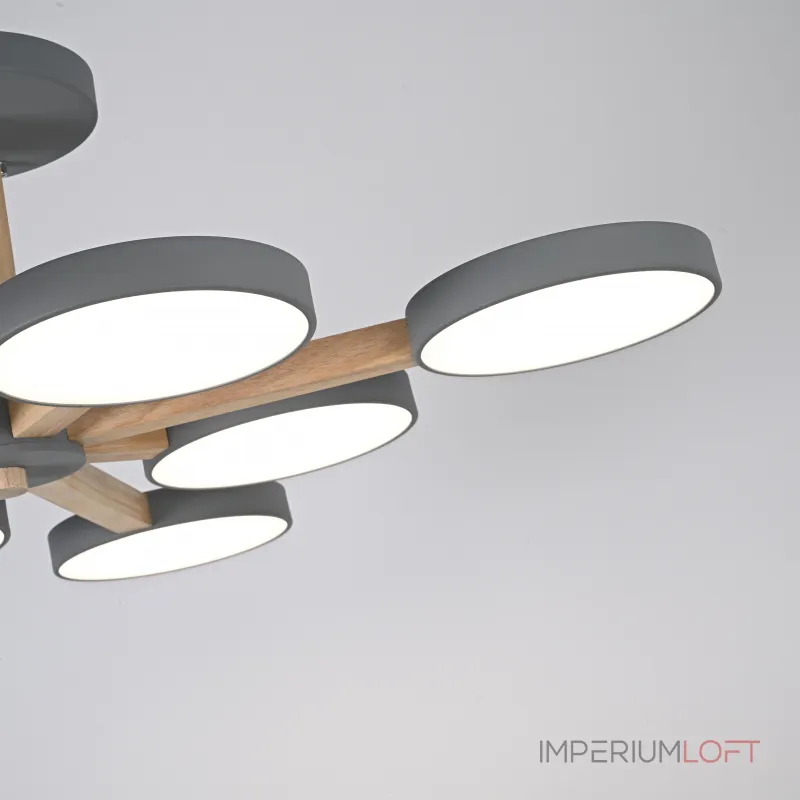 Потолочная люстра TURNA L8 Grey