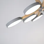 Потолочная люстра TURNA L8 Grey