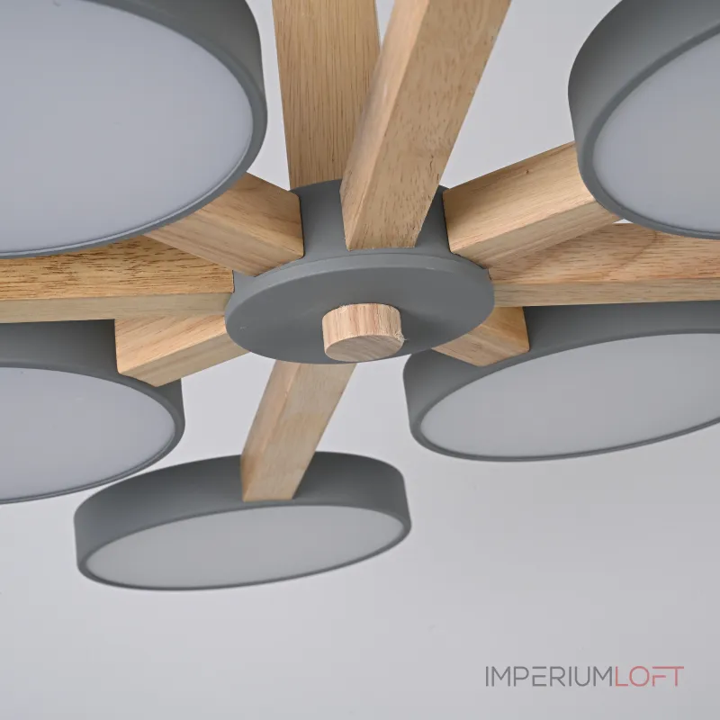 Потолочная люстра TURNA L8 Grey