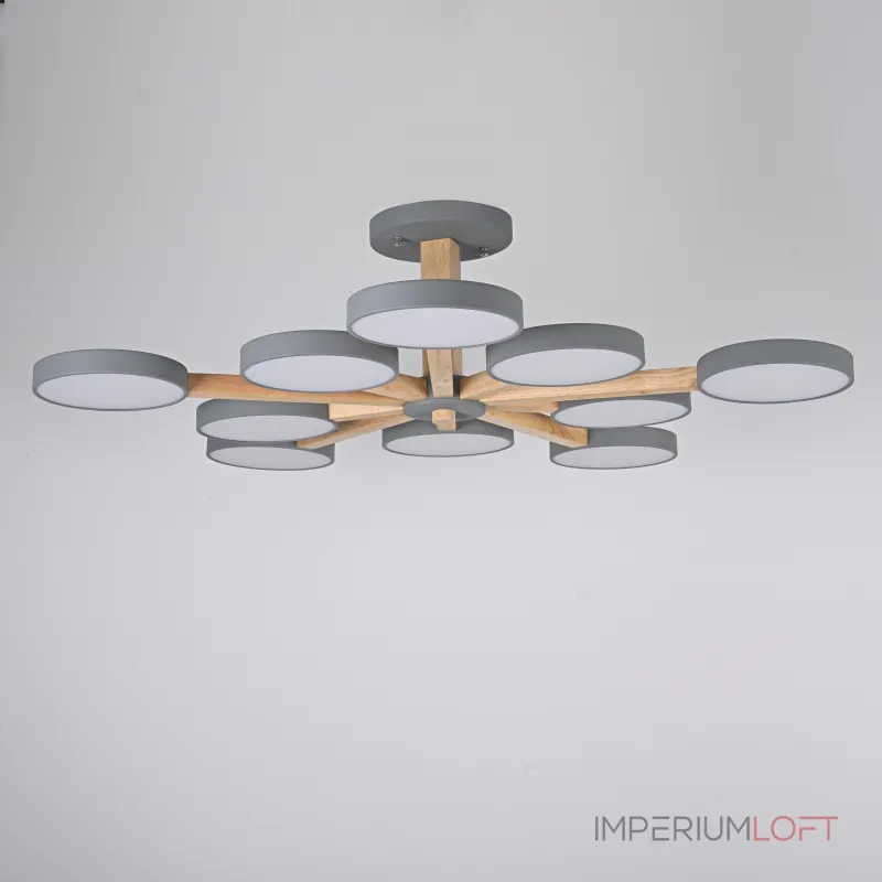 Потолочная люстра TURNA L10 Grey