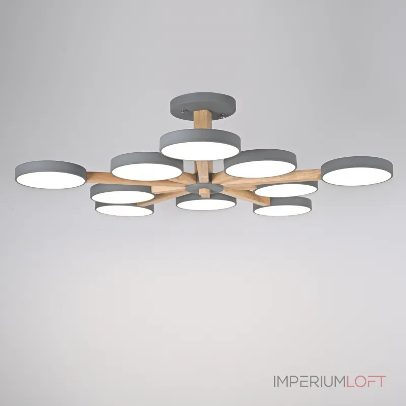 Потолочная люстра TURNA L10 Grey