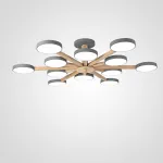 Потолочная люстра TURNA L12 Grey