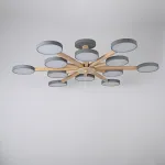 Потолочная люстра TURNA L12 Grey