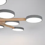 Потолочная люстра TURNA L12 Grey