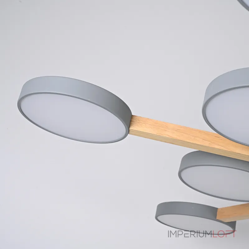 Потолочная люстра TURNA L12 Grey