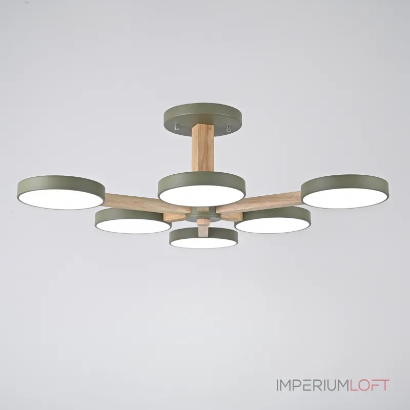 Потолочная люстра TURNA L6 Khaki