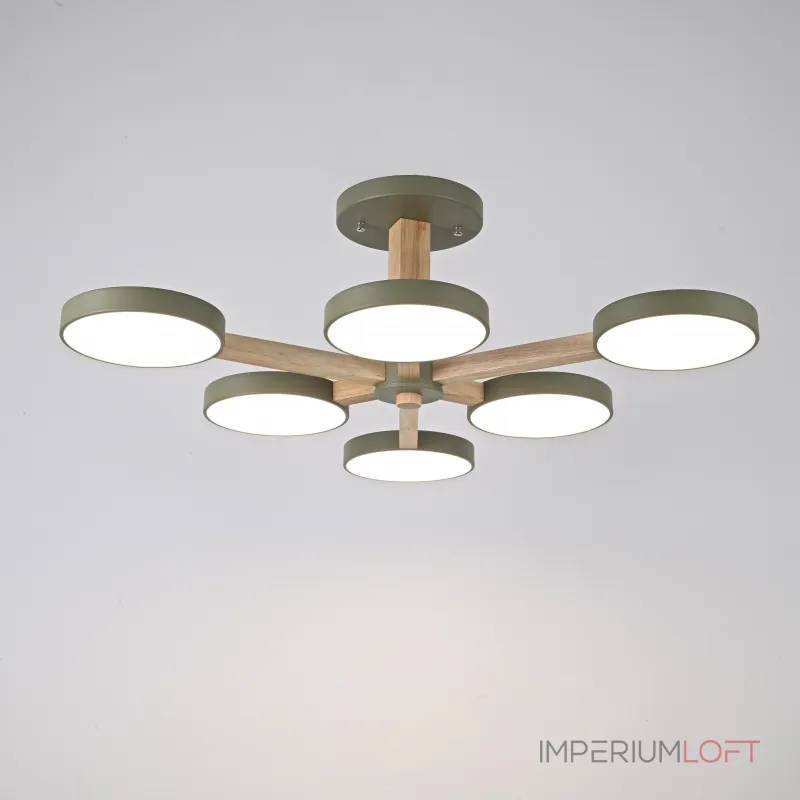 Потолочная люстра TURNA L6 Khaki