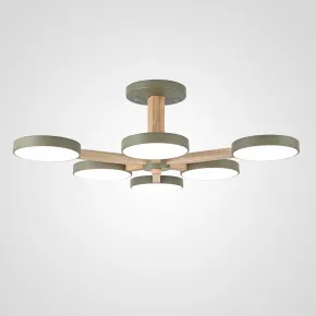 Потолочная люстра TURNA L6 Khaki