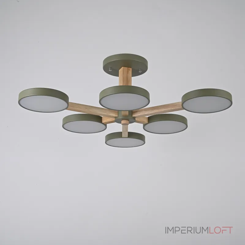 Потолочная люстра TURNA L6 Khaki