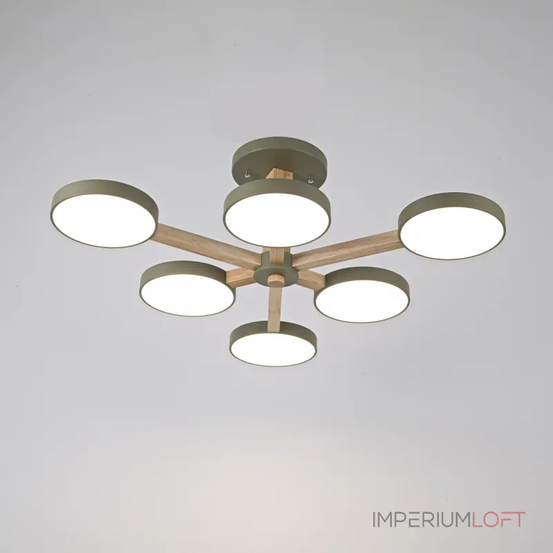 Потолочная люстра TURNA L6 Khaki