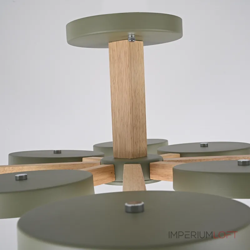 Потолочная люстра TURNA L8 Khaki