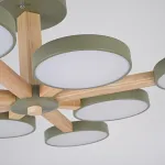 Потолочная люстра TURNA L8 Khaki