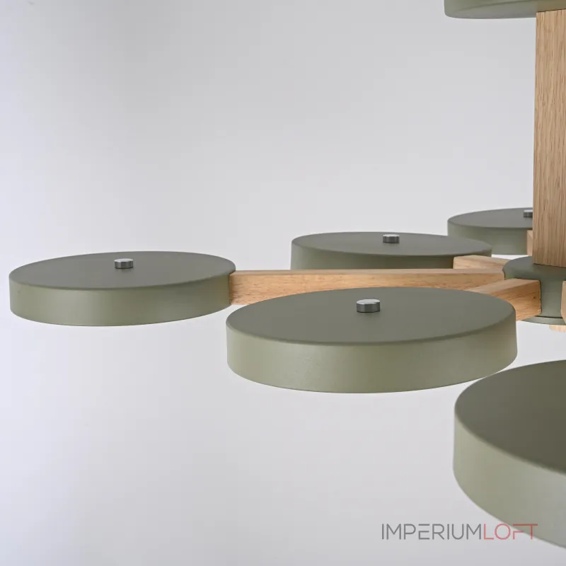 Потолочная люстра TURNA L8 Khaki