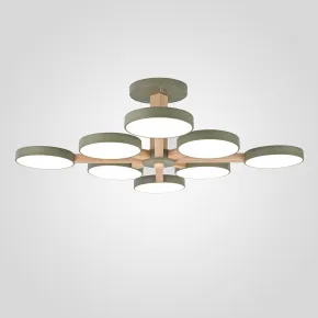 Потолочная люстра TURNA L8 Khaki