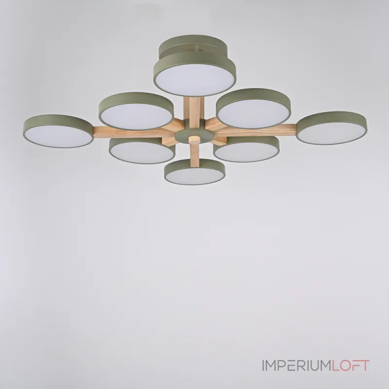 Потолочная люстра TURNA L8 Khaki