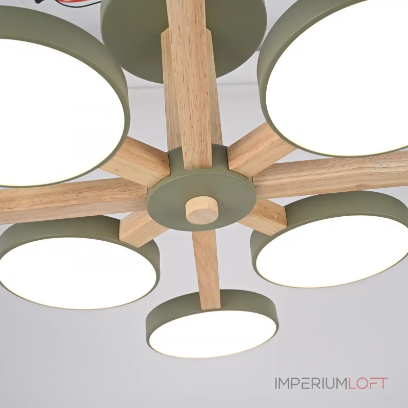 Потолочная люстра TURNA L8 Khaki