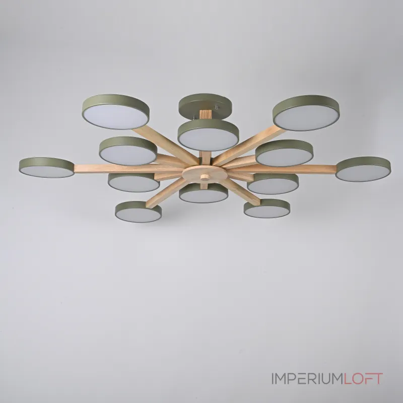 Потолочная люстра TURNA L12 Khaki