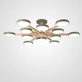 Потолочная люстра TURNA L12 Khaki
