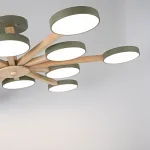 Потолочная люстра TURNA L12 Khaki