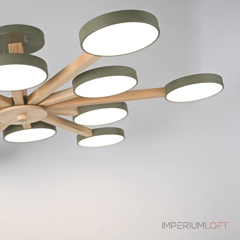 Потолочная люстра TURNA L12 Khaki