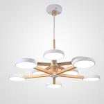 Люстра на штанге TURNA DBL L10 White