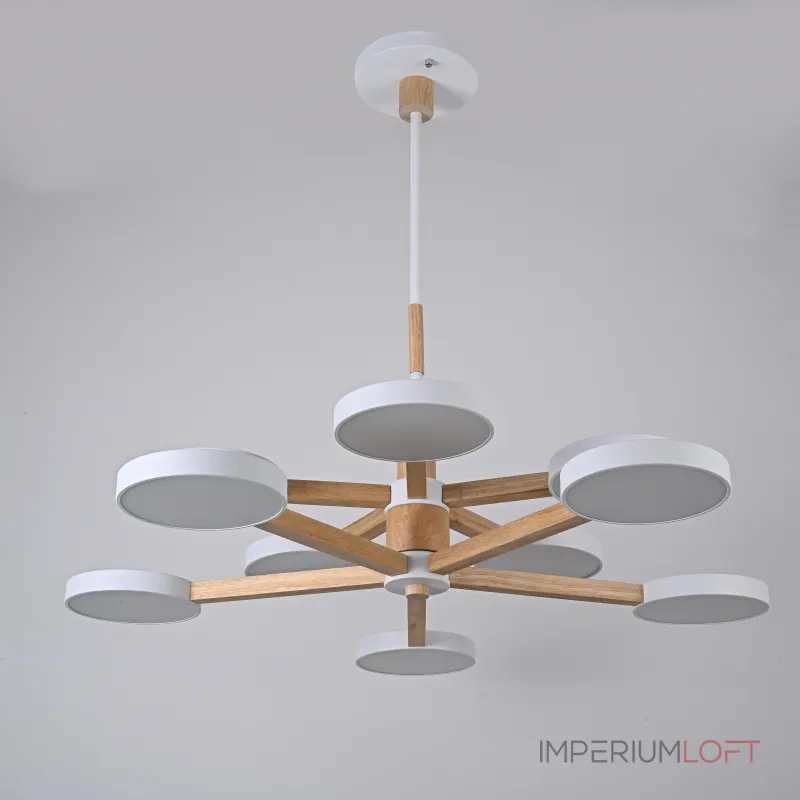 Люстра на штанге TURNA DBL L10 White