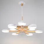 Люстра на штанге TURNA DBL L12 White