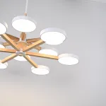 Люстра на штанге TURNA DBL L12 White