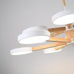 Люстра на штанге TURNA DBL L12 White