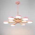 Люстра на штанге TURNA DBL L12 Pink