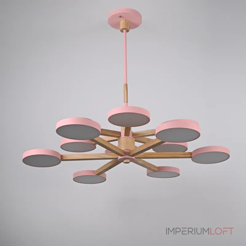 Люстра на штанге TURNA DBL L12 Pink Люстра на штанге TURNA DBL L12 Pink