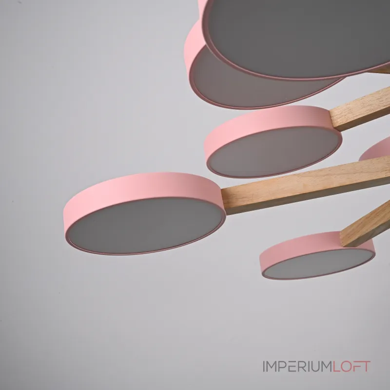 Люстра на штанге TURNA DBL L12 Pink Люстра на штанге TURNA DBL L12 Pink