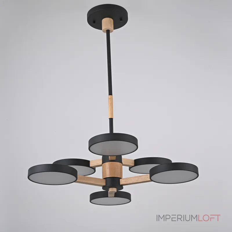 Люстра на штанге TURNA DBL L6 Black Люстра на штанге TURNA DBL L6 Black