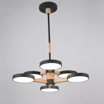 Люстра на штанге TURNA DBL L6 Black